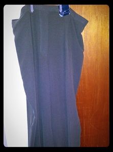 Olive green Venezia (Lane Bryant) flowy pants set